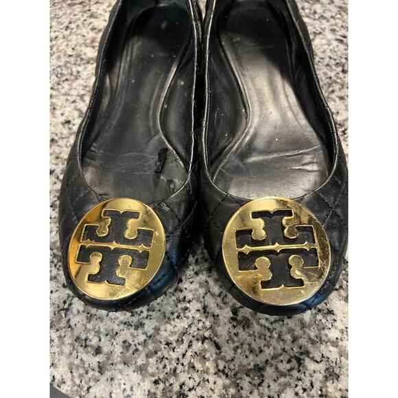 Tory Burch Quilted Flats - Picture 8 of 8